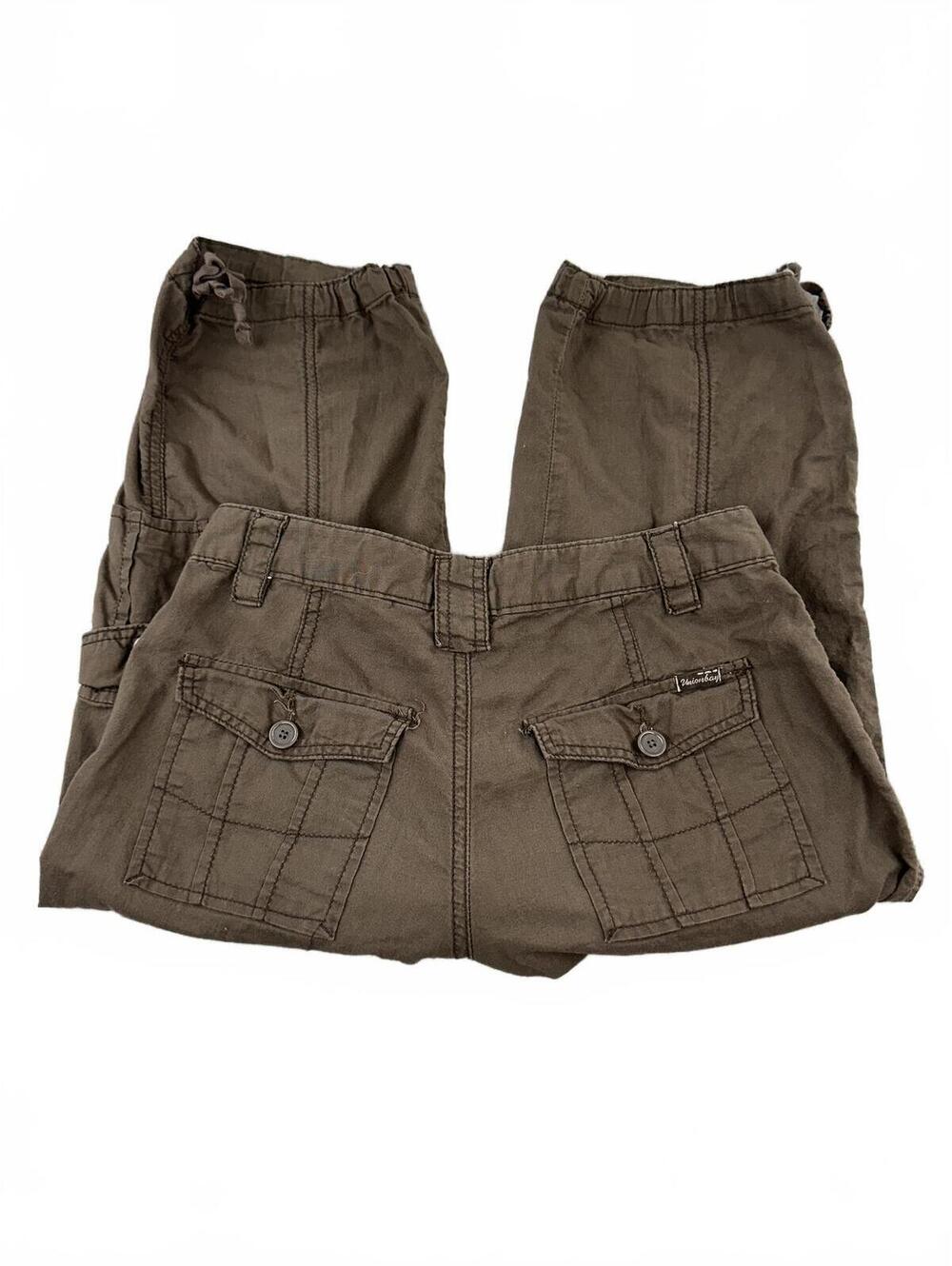 UNIONBAY Brown Cargo Capris